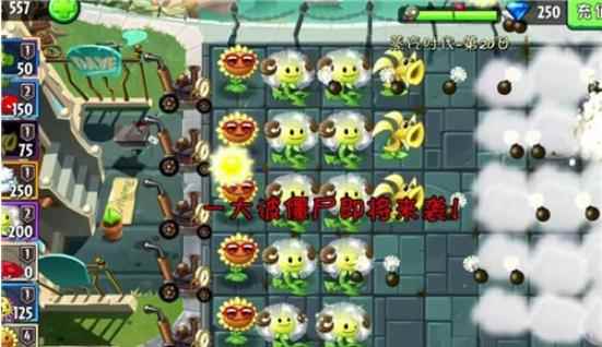 植物大战僵尸2蒸汽时代第20天三叶草吹僵尸_植物大战僵尸3