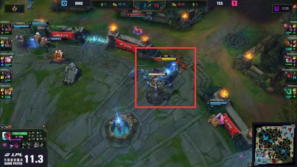 TES刷新LPL赛季记录！S11用时最短比赛，14分钟就领先1W2经济