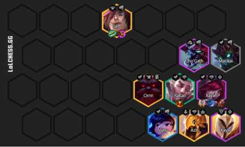 云顶之弈适合版本答案奥恩的阵容推荐