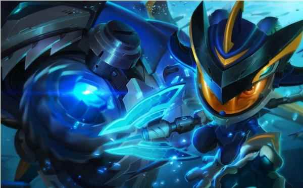 英雄联盟:无限乱斗英雄强度超标!滑板鞋一个Q人就没了_乱斗英雄5v5