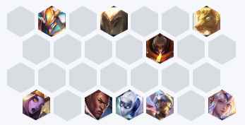 云顶之弈九光劫最强吃鸡攻略_云顶之弈光元素阵容