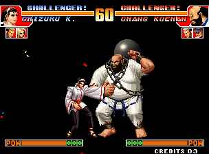 格斗游戏拳皇97当中神乐千鹤和陈国汉哪个角色实力更强呢?_拳皇97神乐千鹤教学