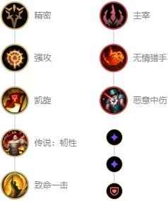 英雄联盟:11_新版本潘森打野符文