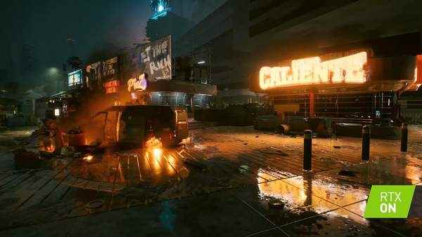 夜之城之旅《赛博朋克207》NVIDIA光追宣传片