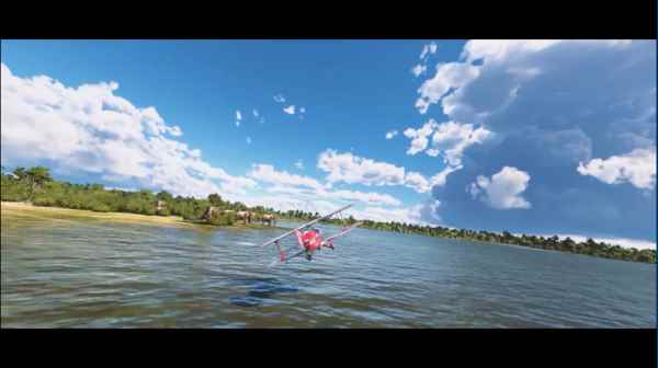 《微软飞行模拟》最具沉浸感DLC!奥卡万戈沼泽预告_非洲图片风景