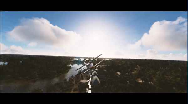 《微软飞行模拟》最具沉浸感DLC!奥卡万戈沼泽预告_非洲图片风景