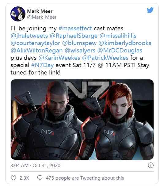 《质量效应三部曲》配音演员将于本周重聚_质量效应系列