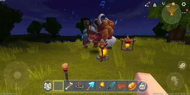 迷你世界怎么驯服野人