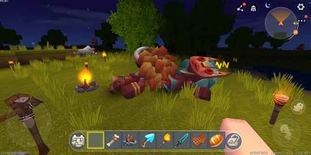 迷你世界怎么驯服野人