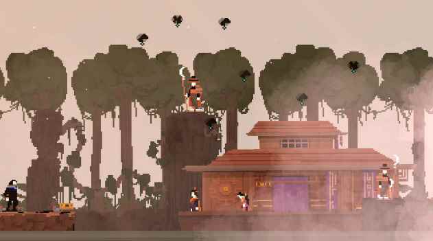 《奥里亚》评测:马赛克式的男主用一把鱼叉闯荡世界_马赛克消除