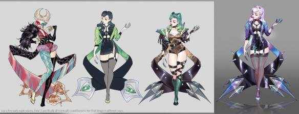 《LOL》K/DA皮肤设计初稿_0k