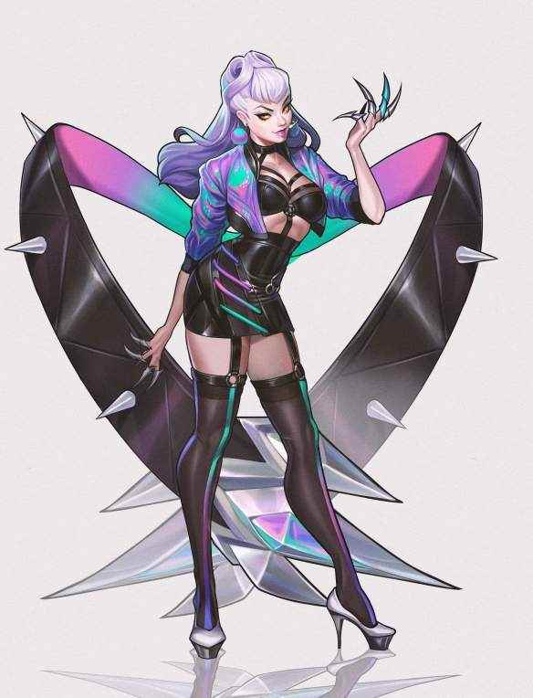《LOL》K/DA皮肤设计初稿_0k
