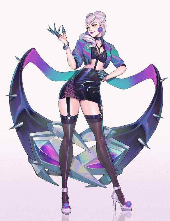 《LOL》K/DA皮肤设计初稿_0k