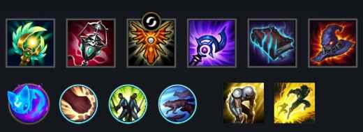 LOL英雄联盟手游琴女技能介绍_琴女恶心出装