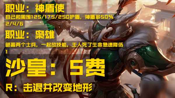 云顶之奕神盾使阵容站位装备搭配攻略_云顶之弈光站位