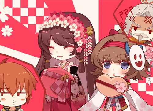 集五福啦!《姬魔恋战纪》欢乐度新春!_姬魔恋战纪双弓是谁