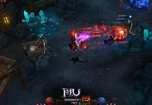 征服新世界的时候《奇迹MU》全新地图焦蛇峡谷