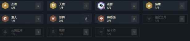 云顶之弈夜影阵容搭配吃鸡教学