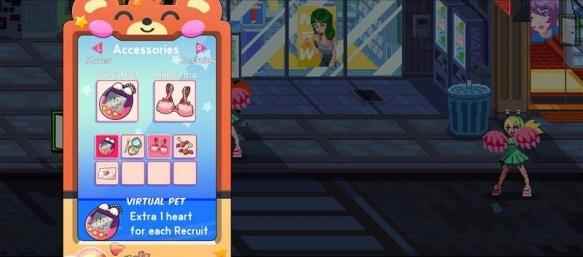 《热血少女》游戏界面详解