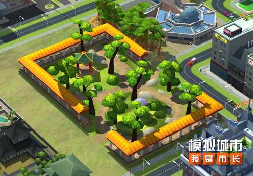 《模拟城市：我是市长》推出古色古香中式园林建筑
