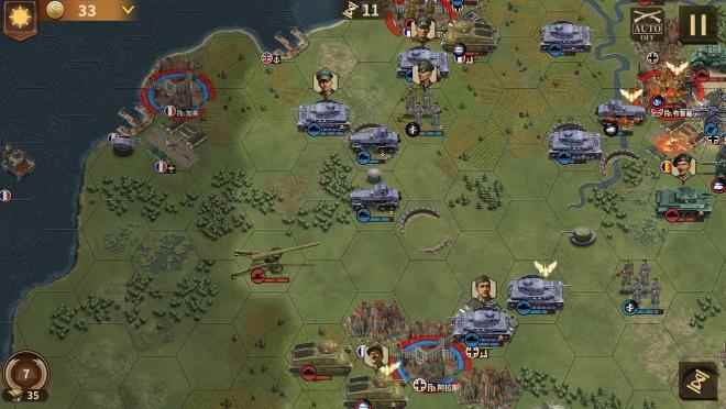 钢铁命令将军的荣耀3黄色行动完美过关思路