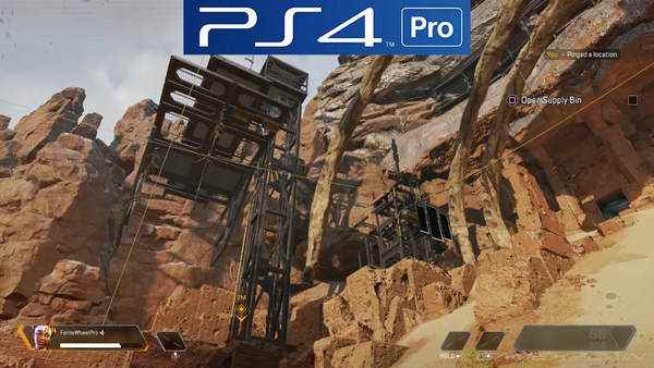 《Apex英雄》PS4 Pro与NS版区别展示 画面大幅缩水