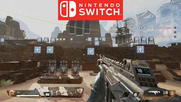 《Apex英雄》PS4 Pro与NS版区别展示 画面大幅缩水