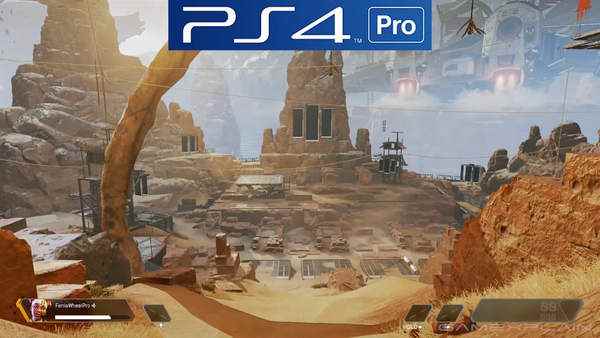《Apex英雄》PS4 Pro与NS版区别展示 画面大幅缩水
