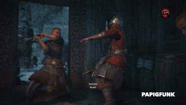 《刺客信条英灵殿》XSX版开局演示 氏族遭灭顶之灾