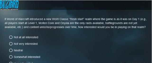 魔兽世界怀旧服:新增fresh_魔兽世界最新服务器是哪个