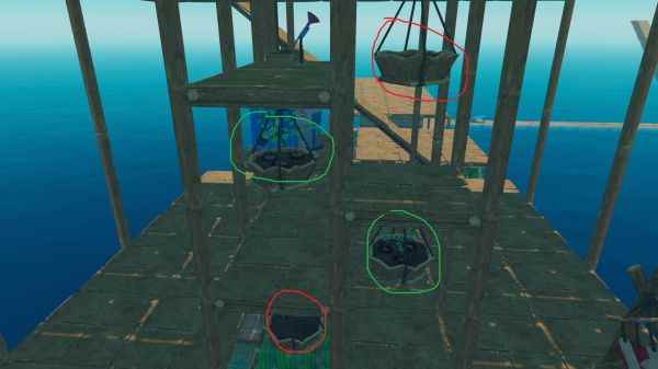 《木筏求生》洒水器建造及作用说明