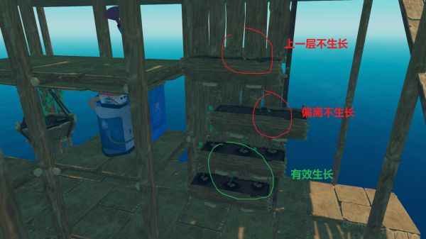 《木筏求生》洒水器建造及作用说明