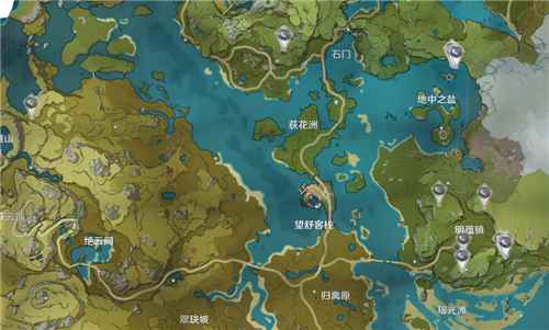 原神夜泊石地图分布一览_石三七的分布