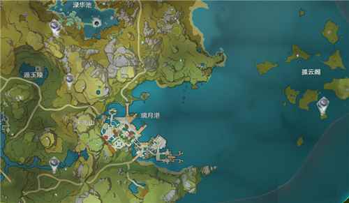 原神夜泊石地图分布一览_石三七的分布