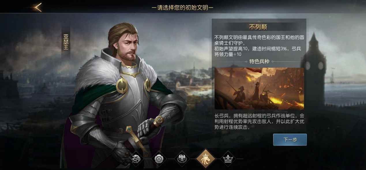 征服与霸业游戏介绍——选择您的初始文明_传奇霸业开服