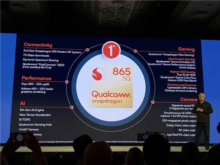 高通骁龙865旗舰处理器详情公布:支持双模5G_高通骁龙最高处理器是多少