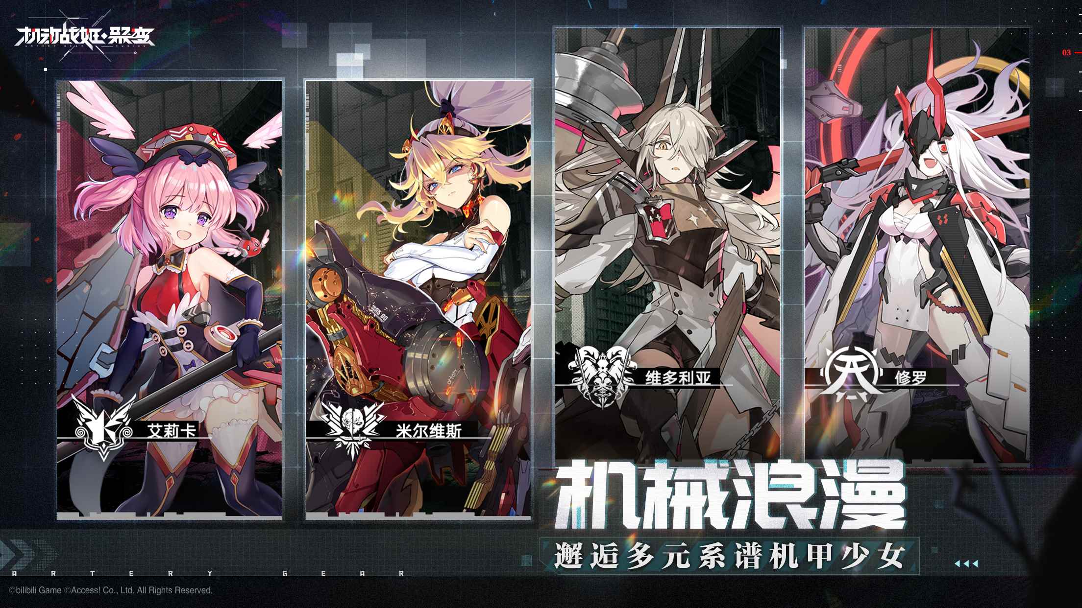 《机动战姬：聚变》4月8日不限号计费「AG觉醒」测试开启！