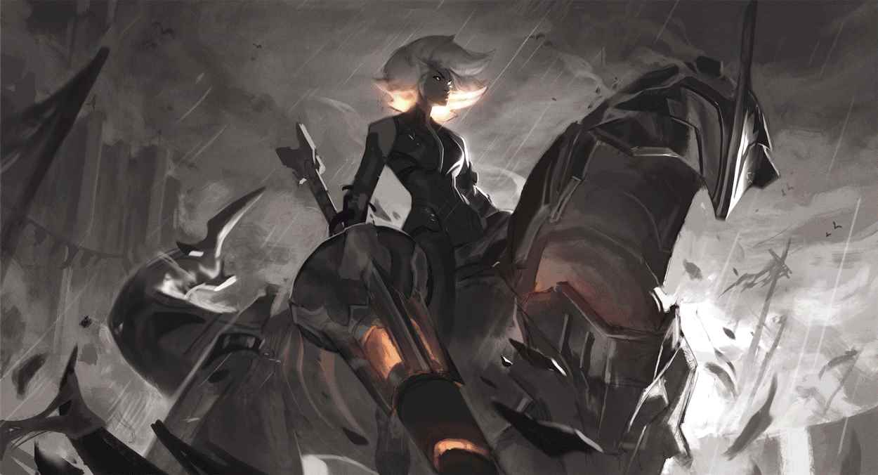 《英雄联盟》新英雄“镕铁少女芮尔”原画释出_ai少女铁在哪