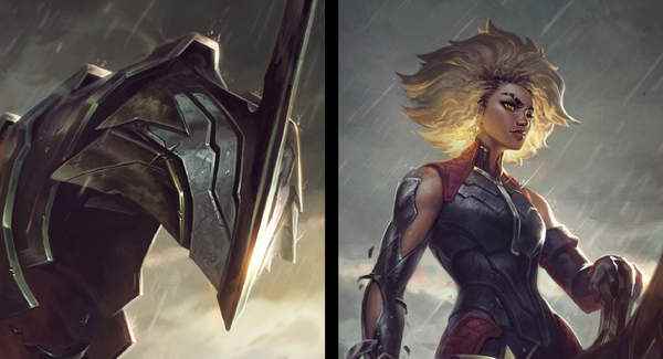 《英雄联盟》新英雄“镕铁少女芮尔”原画释出_ai少女铁在哪