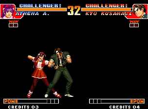 拳皇97中雅典娜和不知火舞这两位女性格斗家谁更厉害呢？