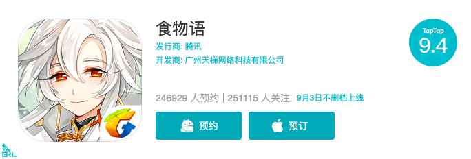 TapTap9_食物语运势怎么分等级