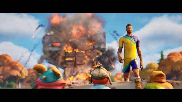 《堡垒之夜》新联动预告公布_内马尔·达席尔瓦