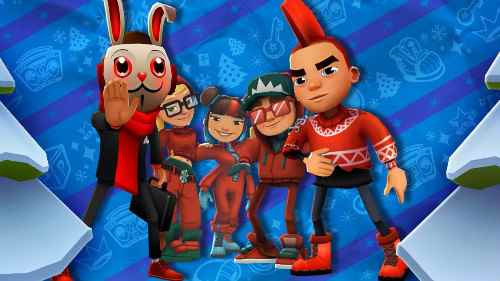 宝物系统登场《地铁跑酷》冰雪节版本上线!_冰雪节主题