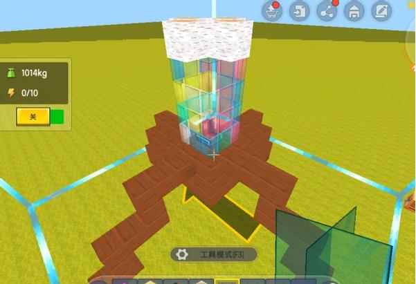 迷你世界:火星探测器装8个推进器,飞行速度超快