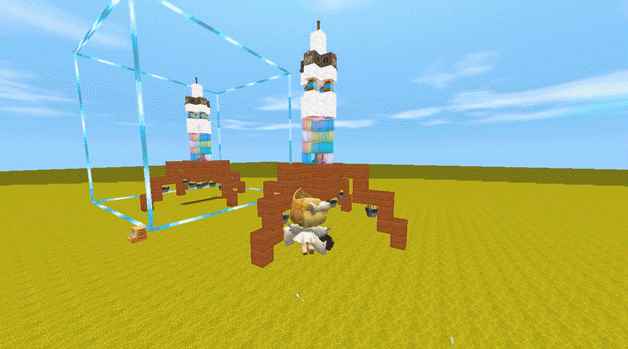 迷你世界:火星探测器装8个推进器,飞行速度超快