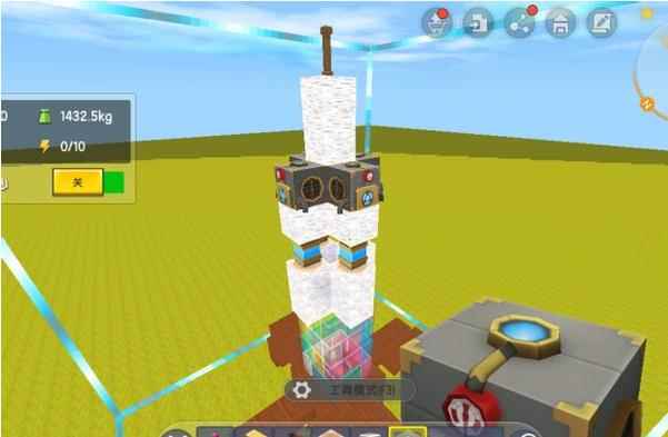 迷你世界:火星探测器装8个推进器,飞行速度超快