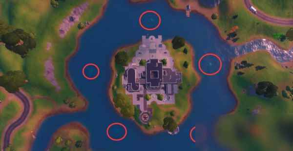 堡垒之夜游到堡安机构的舱门上方攻略