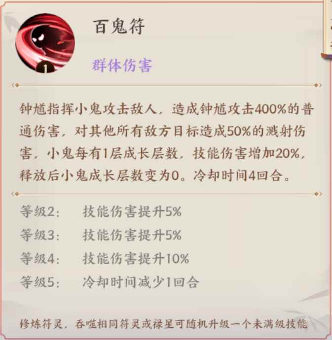 《云梦四时歌》钟馗全面攻略：能辅助能输出的爆炸符灵，上限极高