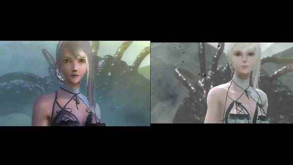 《尼尔：伪装者》PS3原版VS新版对比 画面更细腻柔和