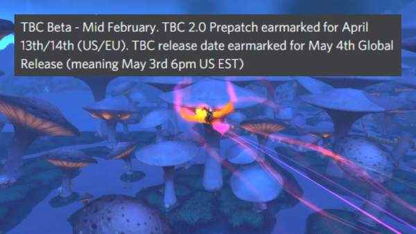 《魔兽世界》怀旧服TBC曝光 5月4日正式上线